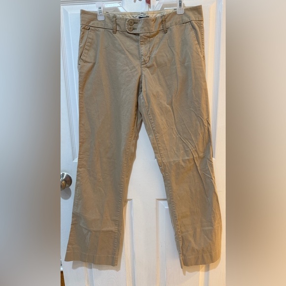 American Eagle Outfitters Pants - American Eagle Outfitters Tan VTG Y2K Chinos Flare Low Rise Bella Swan